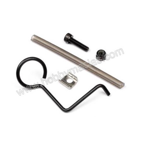 HPI BAJA5 SOPORTE ESCAPE ALUMINIO 86711