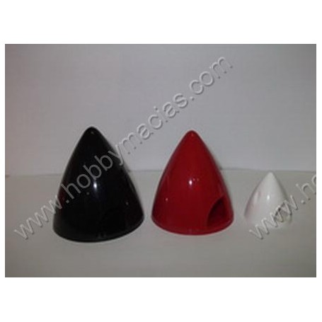 CONO NYLON CERRADO 76MM ROJO
