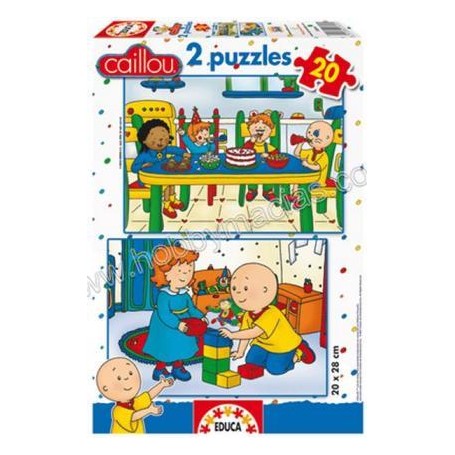 PUZZLE EDUCA 2X20 CAILLOU          13816
