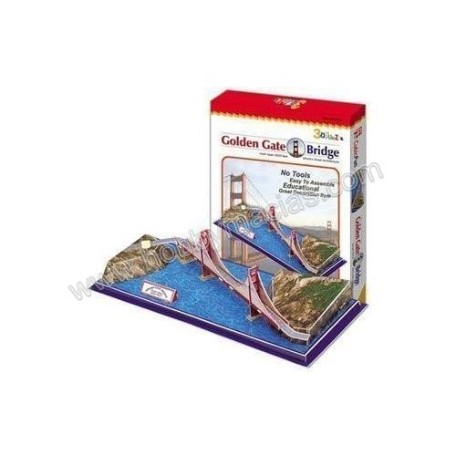 PUZZLE 3D GOLDEN GATE(20P.)        C078H