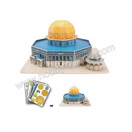 PUZZLE 3D TEMPLO DE ROCA(25P.)     C714H