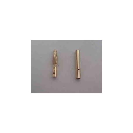CONECTOR ORO 2MM (PAREJA)
