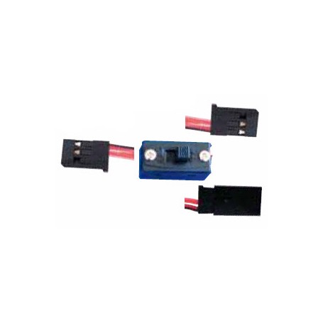 INTERRUPTOR BAT. FUTABA C/CARGA H.T