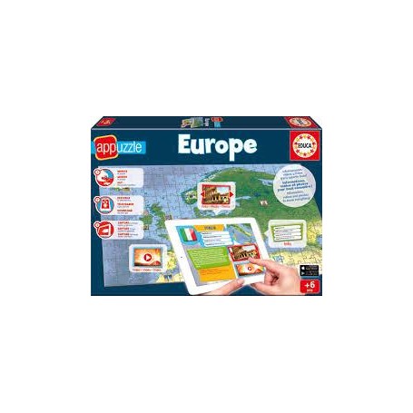PUZZLE EDUCA 150 APPUZZLE EUROPA 15895
