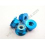 TUERCA M4 ALUM.C/COLLARIN ULTIMATE AZUL