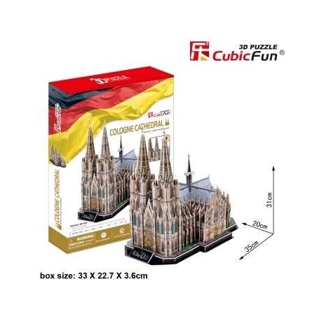 PUZZLE 3D CATEDRAL DE COLONIA IMPOMC160H