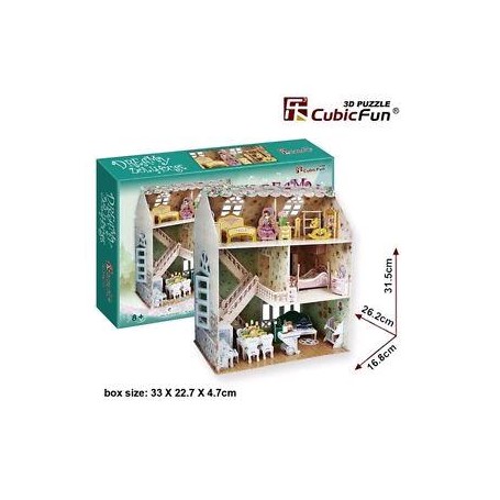 PUZZLE 3D DREAMY DOLLHOUSE (CASITA MU