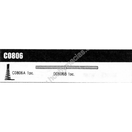 MUGEN TUBO ANTENA+SOPORTE MUGEN C806